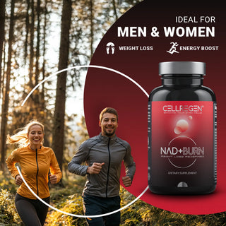 NAD+BURN® 60 Capsules | Lose Weight, Burn Fat, Boost Energy & Enhance Anti-Aging Support Cellregen